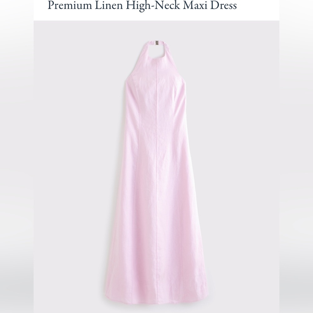 Abercrombie & Fitch Light Pink Strapless Dress